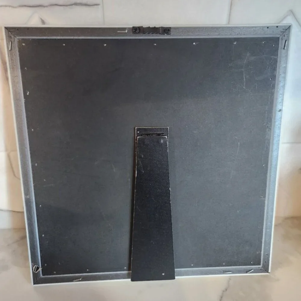 Silver Trim Felt Letter Board with Black Letters‎